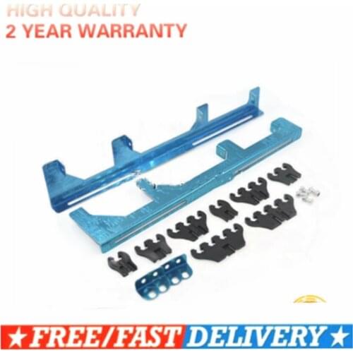 Chrome Linear Spark Plug Loom Black Valve Cover 350 Wire Separators Divider