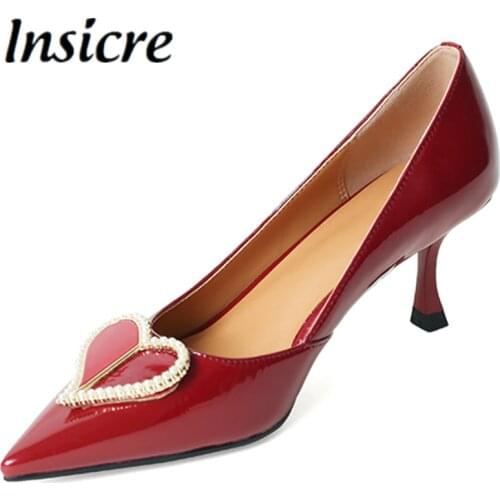 Insicre Leather Pumps