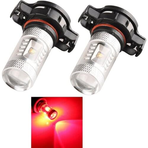 Red 9009 H16 5201 PS24WFF 5202 30W LED Driving Fog Bulbs Daytime Running Light Lamp