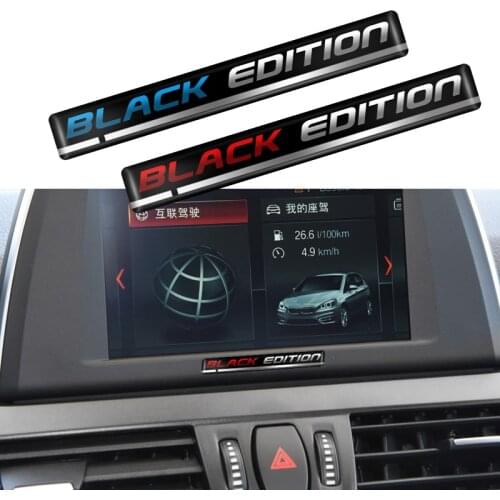 New 2PCS Black Edition Sticker Motorcycle Tank Decal Case for Kawasaki Honda BMW Suzuki Aprilia Moto Motorbike Decal Stickers