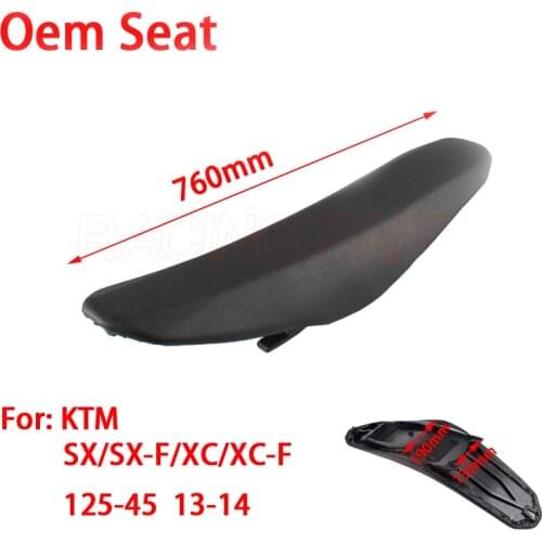 New OEM Seat For SX SXF XC XCF 125 200 250 300 400 450 2013 2014 Dirt Bike Motocross Enduro Motorcycle MX Supermoto Racing