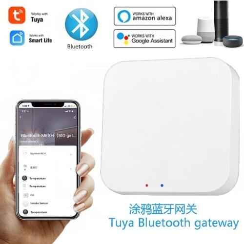 Tuya lock access control Bluetooth Gateway Hub Smart Home Bridge Smart Life APP Remote Controller Works with Alexa Google Home