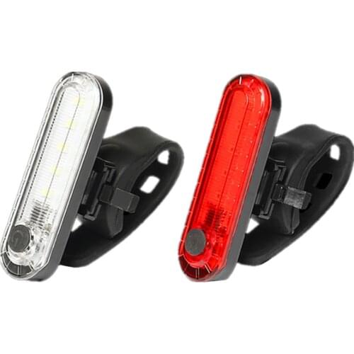 Bike Bicycle Tail Light Battery USB LED Rechargeable Waterproof Seat Post Frame Lamp Flashlight High Luminosity Red Other