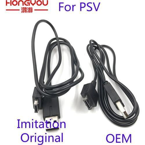 USB Charger Cable 2 in 1 Power Adapter Wire Charging Transfer Data Sync Cord Line for psv1000 Psvita PS Vita PSV 1000