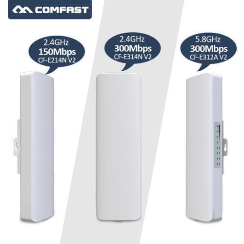 2.4G , 5.8G Outdoor Wifi CPE WDS wireless Bridge WiFI Router 2-5KM range Wifi Repeater 300Mbps access point antenna nanostation