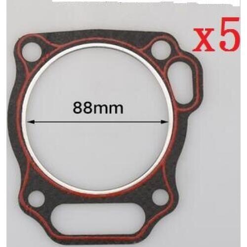 5PCS GX390 188F Gasoline generator Cylinder head gasket for Honda Motor spare parts