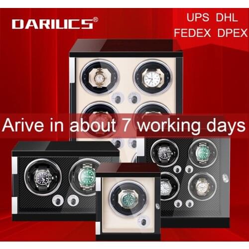 Automatic Watch Winder Box Uhrenbeweger Mechanical Display 1/2/4/6 Slots Male watch Automatic