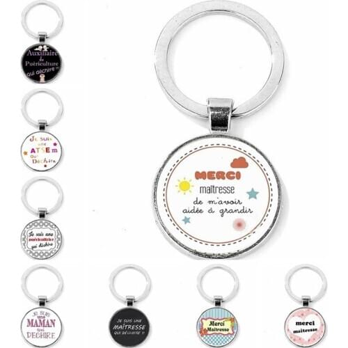 A Great Teacher Takes A Hand Opens Mind And Touches Heart Shapes Future Keychain 2020 TeacherS Day Gifts Key Chain