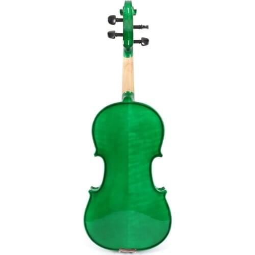 Professional Green colors electric & acoustic violin 4/4 #8566