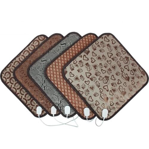 Pet Heating Pad Electric Mat Waterproof Safety Winter Warmer Bed Blanket with Anti Biting Tube for Dogs Cats Pets Easy Cleaning