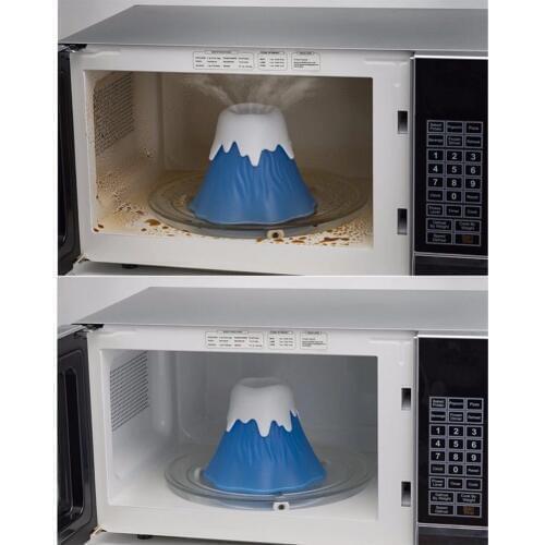 Interesting funny erupting volcano fridge cleaner refrigerator cleaner