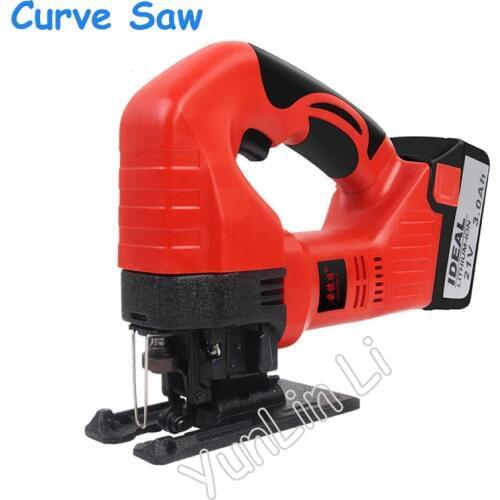 Lithium Curve Saw DIY Cutting Machine Woodworking Electric Saw Woodworking Tools Hand Held Saws