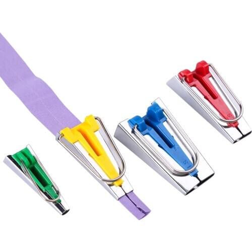 LMDZ 4Pcs Bias Tape Makers Bias Machine Tools Binding Sew Multifunction Fabric Sewing Quilting Binding Maker Sewing Accessories