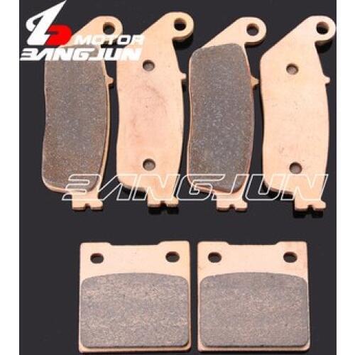 Motorcycle Front Rear Metal Brake Pads For SUZUKI GSX400 1994-1995-1996 79A