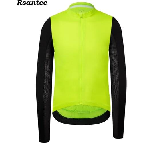 2021 Pro Team Autumn Men Cycling Jersey Clothing Bicycle Mtb Bike Downhill Shirt Wear Long Sleeve Uniform 20D Pad LECOL