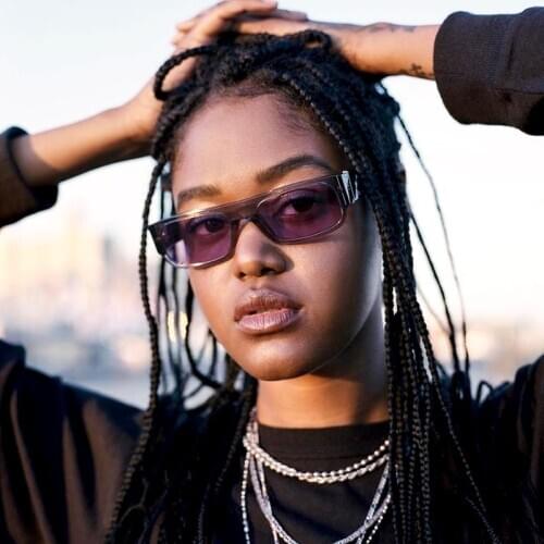 Retro Rock Trendy Sunglasses For Women Insta Street Fashion Ladies Sun Glasses Square Glamour Designer Shades