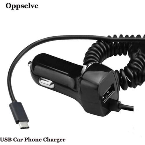 Universal Car Charger With USB Cable Phone Charger For Xiaomi Redmi Samsung Huawei Micro USB Type C Cable Fast Car Phone Charger