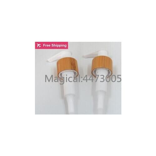 10pcs/lot 24mm/410mm High Qualiy Bamboo Latex Bottle Pressure Pump