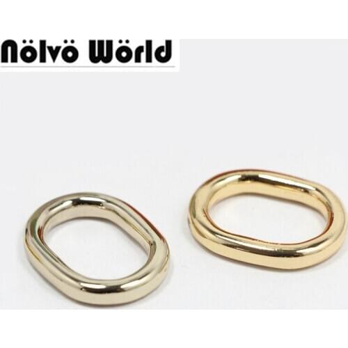 100pcs 5 colors 3/4 inch 2cm Alloy Strapping Webbing Pets Collar Backpack Bag Strap Parts