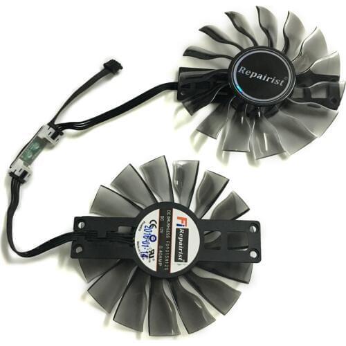2PCS/Set 90MM FD9015H12S GA92S2H GTX970 GTX960 GPU Cooler Fan For Maxsun GTX 960 970 JetStream Graphics Cards As Replacement