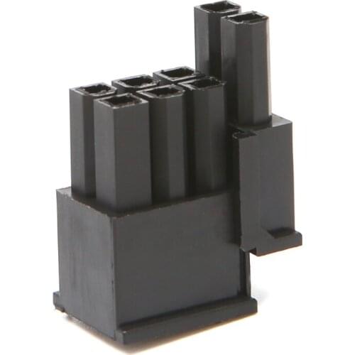 30 Pcs 4.2mm 6+2 Pin Male Power Connector Plastic Shell For PC Graphics Card PCI-E W3JA