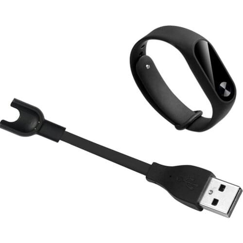 50PCS USB Charging Cable For Xiaomi Mi Band 2 Replacement Cord Charger Adapter For Xiaomi Miband 2 Smart Wristband Accessories