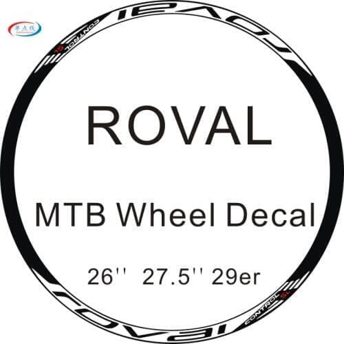 8pics/set 2Wheels Rim Decals Mountain Bike MTB Disc wheel Stickers Wheel Rim stickers Bicycle Cycling wheel Decorative Stickers