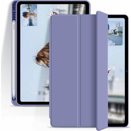 Case for Huawei Matepad 10.4 10.8 2020 Smart Cover for Honor V6 MediaPad M6 C5 Matepad Pro 10.8 Case Magnetic+Pencil Holder