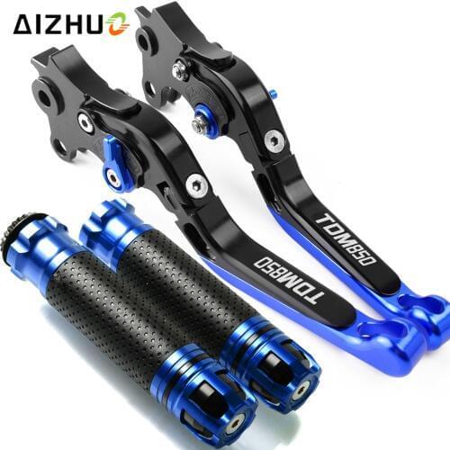 For YAMAHA TDM850 TDM 850 1991-2002 1992 1993 1994 1995 Motorcycle Brake Clutch Lever Extendable Adjustable Hand Grip Handlebar