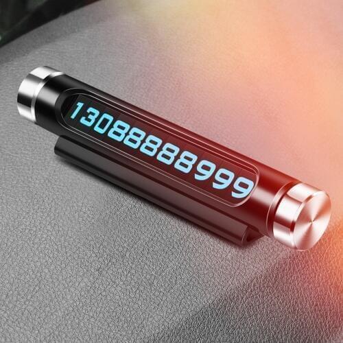 Car Temporary Parking Card Rotate For mitsubishi pajero outlander xl montero lancer triton l200 galant 8 asx grandis