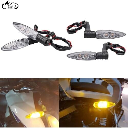 2Pair Motorcycle Left & Right Turn Indicator Signal LED Light For BMW R1200GS F800GS S1000RR K1600GT S1000 XR 2015 RNINET 2016