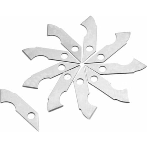 Plexiglass Blade Cutting Paper Cutter Steel Blades 45 * 10mm 1.77inch * 0.39inch