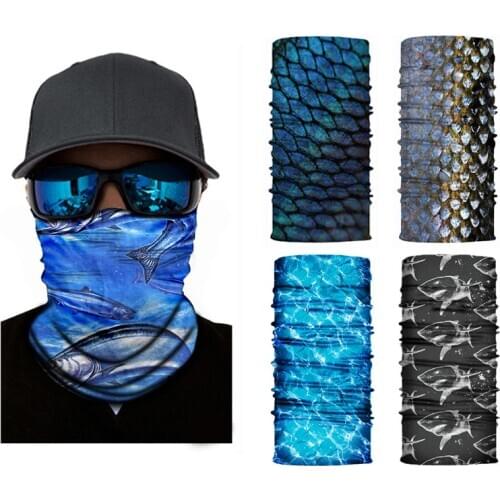Cycling Mask Buffe Outdoor Sports Magic Head Scarf Printing Headband Bike Wrist Band Bandana for Windproof Sunscreen Bike Masks