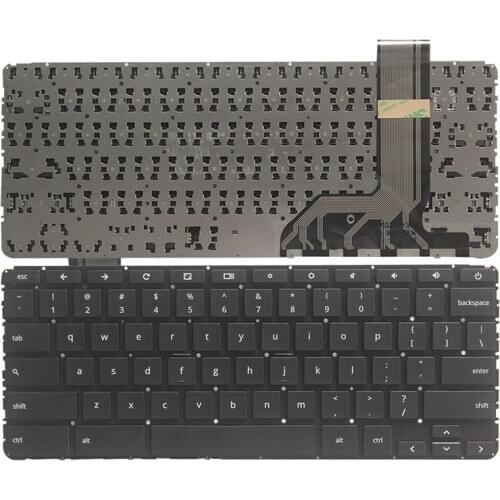 NEW US For HP Chromebook 11 G5 laptop Keyboard No frame Black