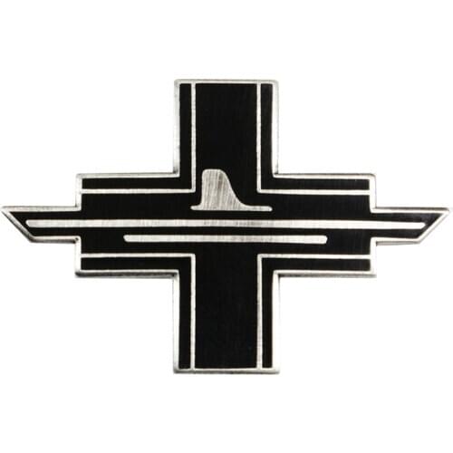 NEW German 10th Flotilla Black Cross Badge WW2 Navy Kriegsmarine Brooch submarine Enamel Pin Militaria Reproduction decor