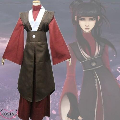 New Anime Avatar The Last Airbender Mai Cosplay Costumes Halloween Party Cosplay Clothes