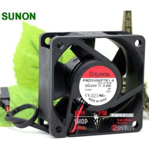 Original For Sunon PMD2406PTB1-A 24V 3.8W 6CM 6025 inverter fan