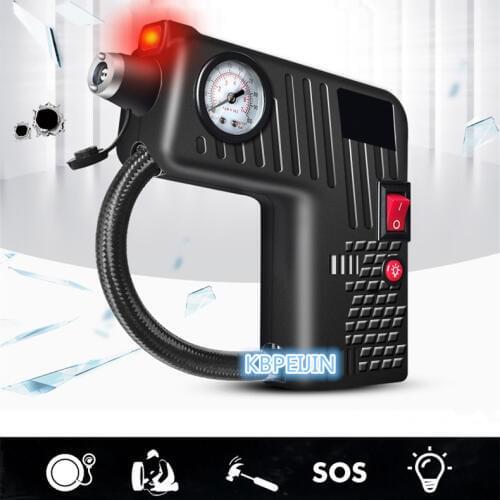 Portable 12V Car Auto Electric Air Compressor Tire Inflator Pump Rescue lamp for Buick regal gs excelle encore Accessories