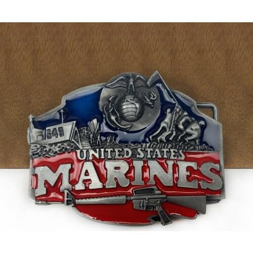 BuckleClub zinc alloy retro DOOR music gift belt buckle pewter finish FP-02620 for men 4cm width loop drop shipping