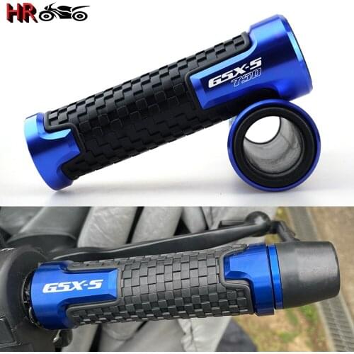 Motorbike Handlebar Grips Accessories For SUZUKI GSXS GSX-S 750 GSXS750 GSX-S750 7/8''22mm Motorcycle CNC Handle Bar Grip Cover