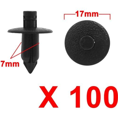 7mm Embedded Rivets, Air Vent Wiper Cover Buckle, Deflector Buckle Unique And Durable Design