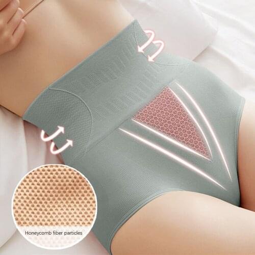 Women Butt Lifter Underwear Sexy Slimming Shapewear Panties High Rise Compression Briefs Waist Tighten Body Shapers