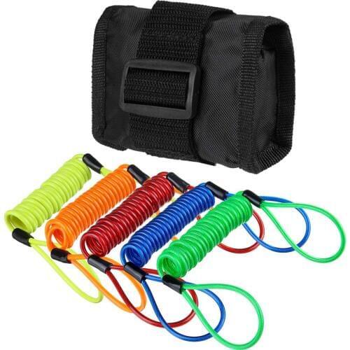 150cm Reminder Cable + Alarm Lock Bag For Motorcycle Motorbike Anti Thief Motorbike Wheel Alarm Disc Lock