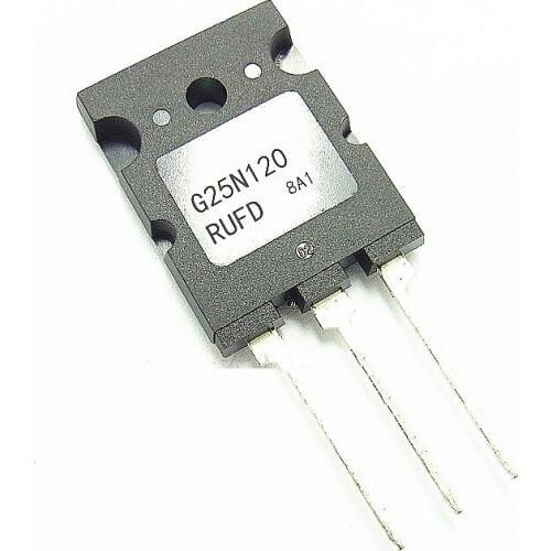 2pcs/lot G25N120RUFD TO-247 G25N120-RUFD G25N120 RUFD G 25N120-RUFD