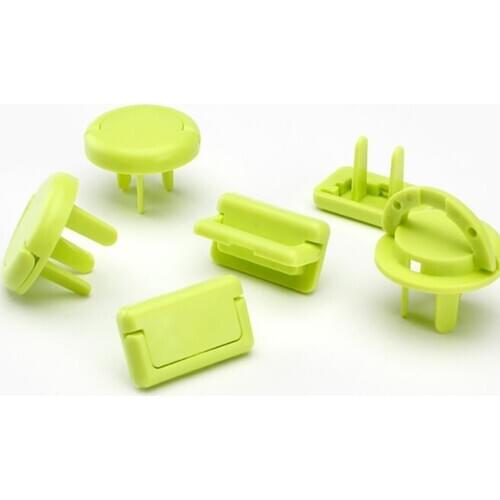 6pcs/lot Power Socket Mains Outlet Plug Protective Cover For Baby Child Safety Electrical Security Lock Protector Enchufe