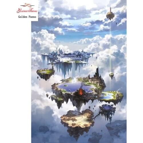 5D DIY Diamond Embroidery Heavenly pond Cross Stitch Full Square Diamond diamond painting rhinestones love gift dropshipping