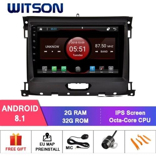 WITSON Android 10.0 CAR DVD SYSTEM for FORD RANGER 2016 car dvd player link/DAB support