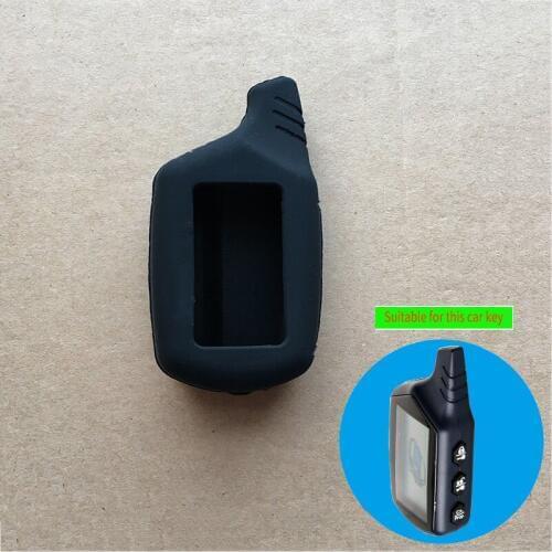 Key cover B9 / B6 LCD silicone case for the original Starline B9 / B91 / B6 / B61 / a91 / A61 / V7 LCD car remote 2 way alarm