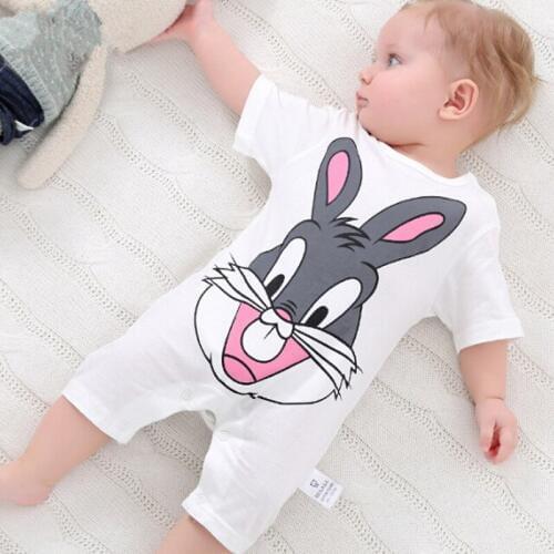 Summer baby bodysuits 0-24M short sleeve body babies newborn baby girl boy clothing cotton infant jumpsuit cartoon costume