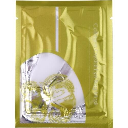 10 pair Gold Crystal Collagen Eye Moisturizing Mask Eye Patches Dark-circle Remove Anti-Wrinkle Anti-aging Anti-puffiness